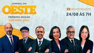 FALSO REGISTRO DE IMIGRAÇÃO BASEOU PRISÃO DE FILIPE MARTINS - JORNAL DA OESTE PRIMEIRA EDIÇÃO 24/08