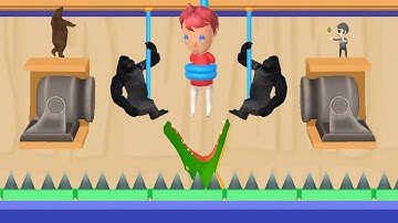 RESCUE CUT ALL LEVELS | ALL STAGES 3100 GAMEPLAY WALKTHROUGH PART-70