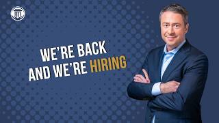 3.26 Were Back And Were Hiring