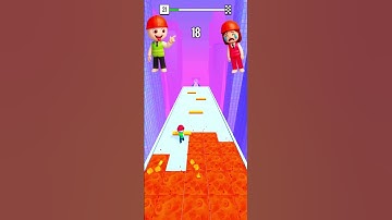 Roof Rails Lvl.6 - The Girl is Teasing Roof Man | Fail ❌ To Victory ✅ #shorts #gaming #youtubeshorts