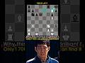 Can U Find IT ?? #chess #gukesh #magnuscarlsen #hikaru #brilliantmove #brillianttmade #shorts