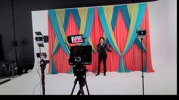 Live Taping Backdrop Canopy The Posh Academy | Precious Stevens