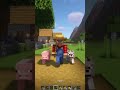 Life of a FUNNY FARMER and His Friends in Minecraft Village! 🐷🌾 #shorts#Minecraft #FunnyFarmer