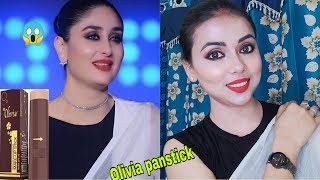 Kareena Kapoor khan inspaired makeup look By using Only Olivia panstick