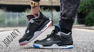 jordan 4 motorsport alternate on feet