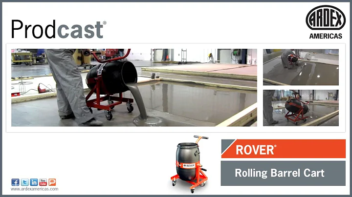 ROVER® Rolling Barrel Cart - Prodcast®