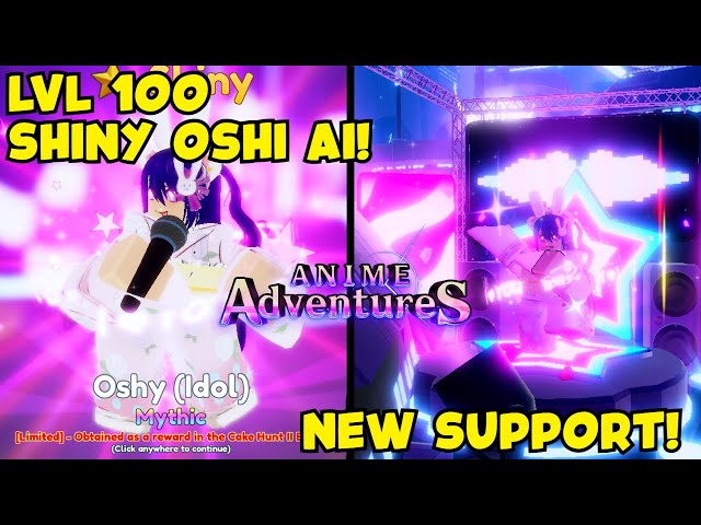 Showcase] SHINY OSHI NO KO AI BATTLEPASS TIER 50 UNIT IS A NEW META BUFF  [🎆UPD] Anime Adventures 