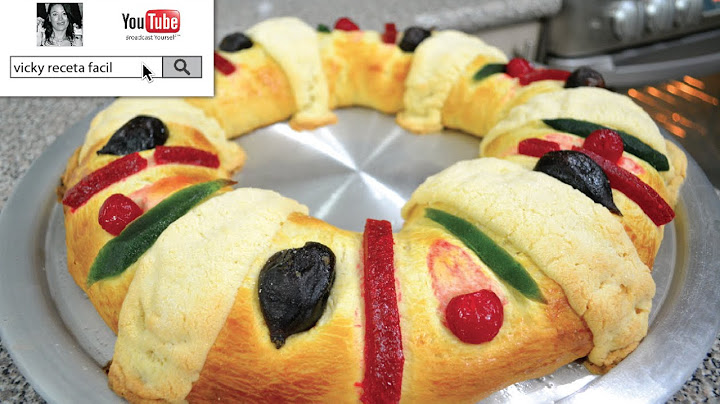 Cómo hacer ROSCA DE REYES | #VickyRecetaFacil
