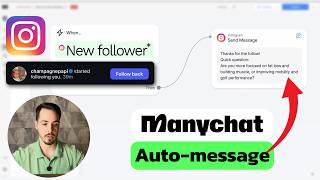 How to Auto-Message New Instagram Followers with Manychat (2026 Tutorial)