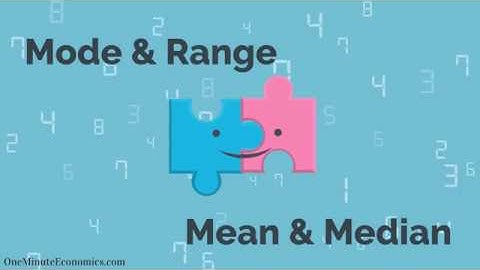 Understanding the Mode and Range in One Minute: Definition, Explanation and Examples