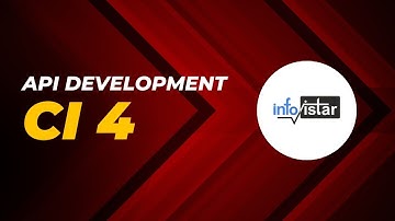 List API Tutorial with Pagination in CodeIgniter 4 #APIDevelopment #Infovistar #codeigniter4