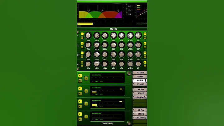Mixing vocals with multiband compression