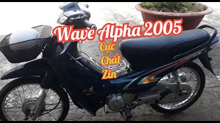 WAVE ALPHA CỘNG 2005 XE ÁO XÉ BỊCH MÁY ÊM   YouTube