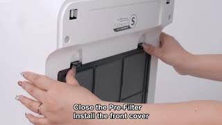 isinlive C545 Replacement Filter for Winix C545 – Installation Guide