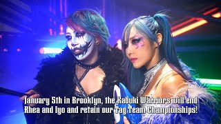 The Kabuki Warriors Warn Rhea & Iyo Raw December 15 2025