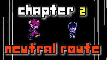 Deltarune Chapter 2: Neutral Route/No Recruitments + Worst Options | FULL PLAYTHROUGH NO COMMENTARY