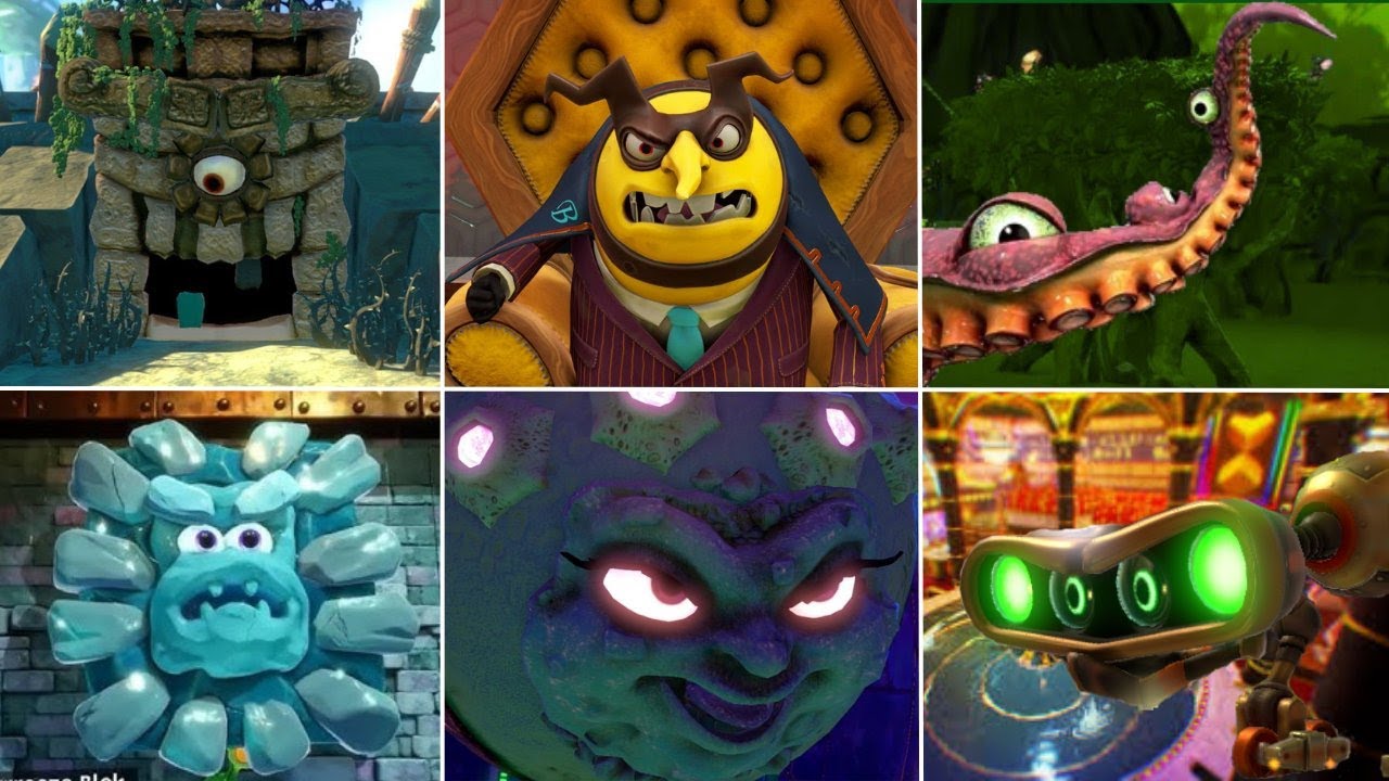 Yooka-Replaylee – All Bosses (No Damage Except Final) + All Cutscenes | Version 1.0