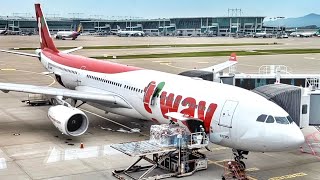 T'WAY AIR REVIEW | Airbus A330 | TW172 Singapore To Seoul