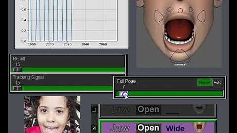 FaceReal (Full Pose) Slider Example