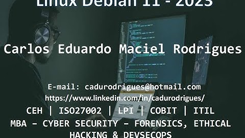 Workshop Debian 11 - Instalação e Configuração do Linux no Virtualbox