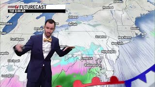 Sunday's weather update from WBRE/WYOU-TV screenshot 3