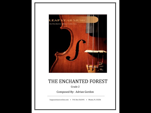 The Enchanted Forest by Adrian Gordon - Score and Sound class=