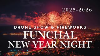 New Year’s Eve in Funchal 2026 🇵🇹✨ | Drone Show, Fireworks & Real Street Atmosphere