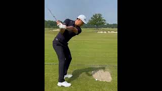 Haotong Li super slow motion golf swing! #golf , #bestgolf , #golfswing , #alloverthegolf