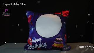 Happy Birthday Pillow Printing | Sai Print One Customized Gift's Store screenshot 2