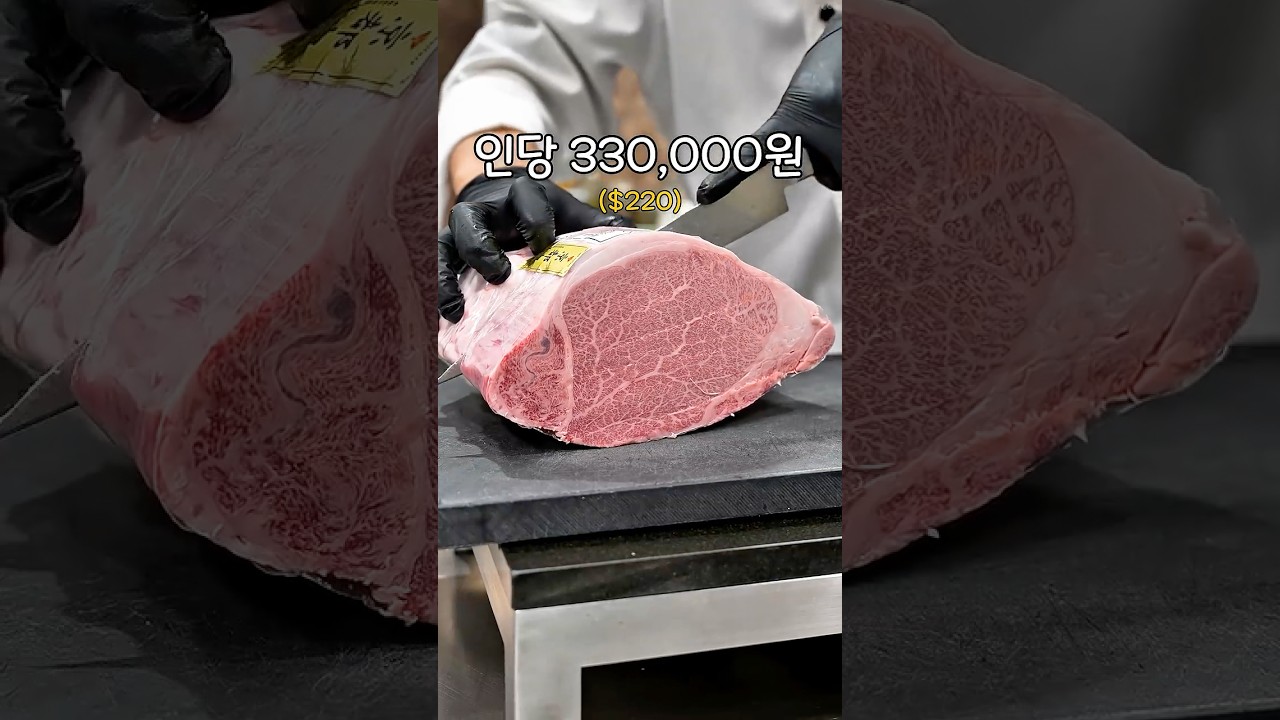 오사카 33만원 오마카세에서 나왔던 샤토브리앙 덮밥