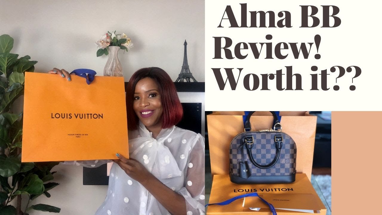 Louis Vuitton Alma BB review // Louis Vuitton // Luxury review Alma BB - YouTube