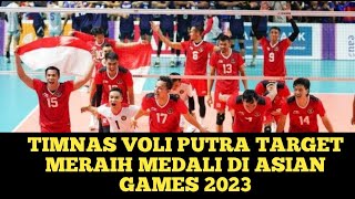 TARGET TIMNAS VOLI PUTRA INDONESIA MERAIH MEDALI DI ASIAN GAMES 2023 screenshot 5