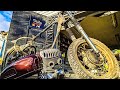 Motorcycle Restoration - Painting Rusty Body | Restoration Abandoned Moto