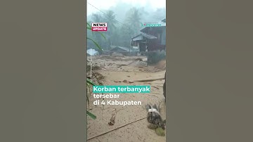 Banjir dan Longsor di Sumut, 24 Orang Tewas