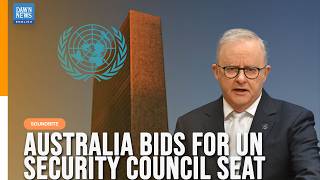 Australia Launches Bid for UN Security Council Seat From 2029 | Dawn News English