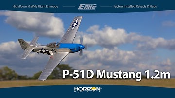 E-flite P-51D Mustang 1.2m Cripes A’Mighty 3rd