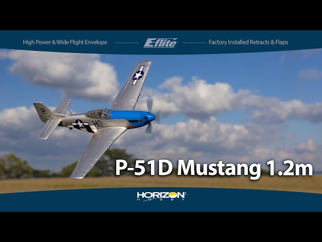 E-flite P-51D Mustang 1.2m Cripes A’Mighty 3rd