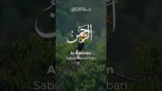 Ar-Rahman – Sabse Meherban | Asma Ul Husna | Allah ke 99 Names | Islamic Motivation #ytshorts