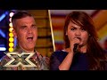Sephy franscisco is a one person duo  auditions  the x factor uk