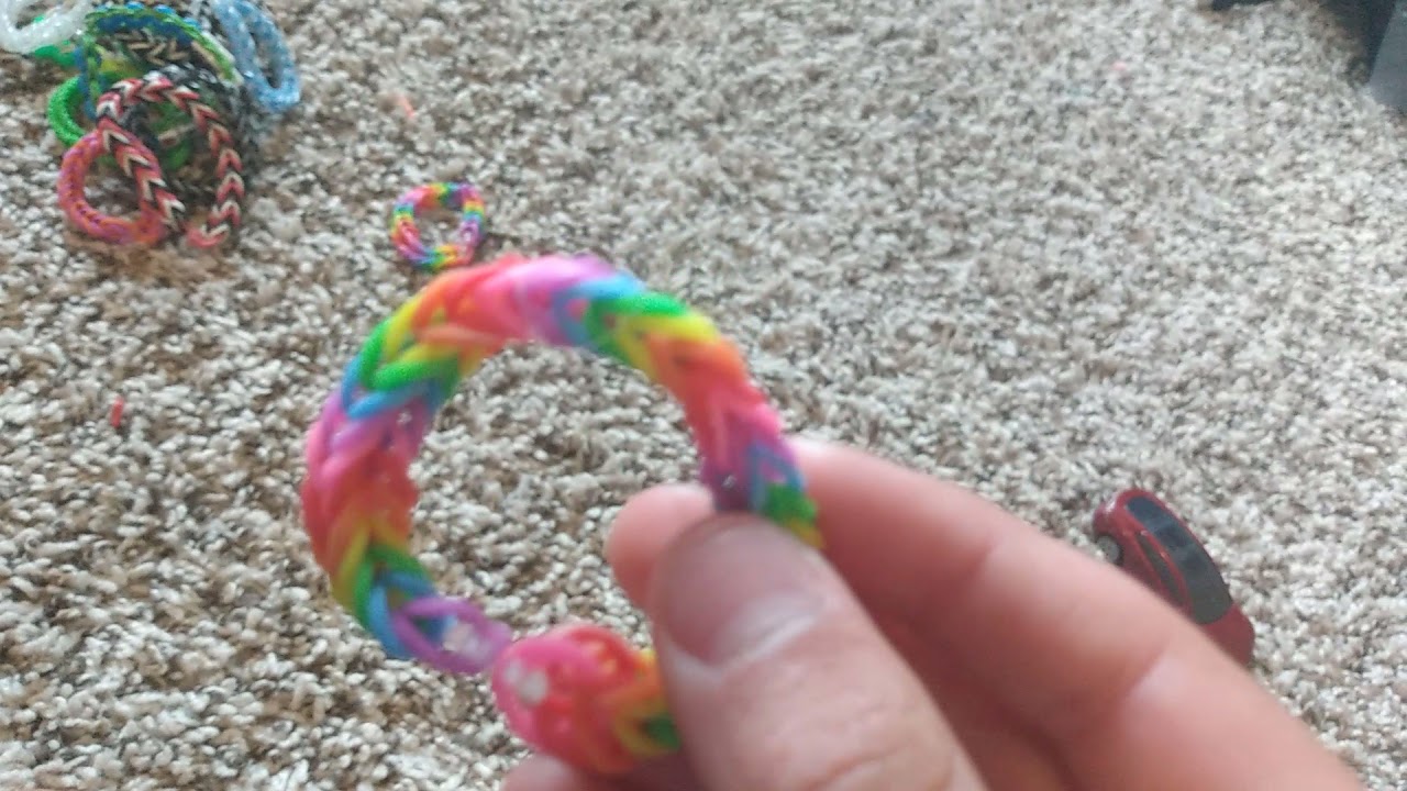 rubber band bracelet collection YouTube