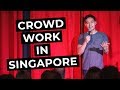 Making fun of my crowd in singapore  nigel ng   standup comedy