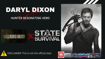 State of Survival : Daryl Dixon is HERE!!! | TWD x SOS Collaboration