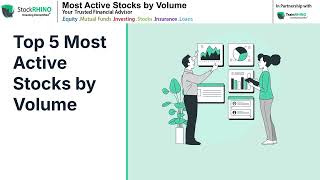 Most Active Stocks by Volume | Stock Market Movers | StockRhino