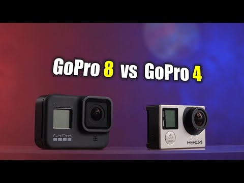 Обзор и тесты GoPro Hero 8 vs GoPro Hero 4 Black