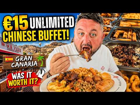 €15 Unlimited Chinese Buffet in Gran Canaria! 🍜 Was It Worth It?