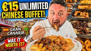 €15 Unlimited Chinese Buffet in Gran Canaria! 🍜 Was It Worth It?