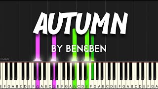 Autumn by Ben&Ben synthesia piano tutorial + sheet music