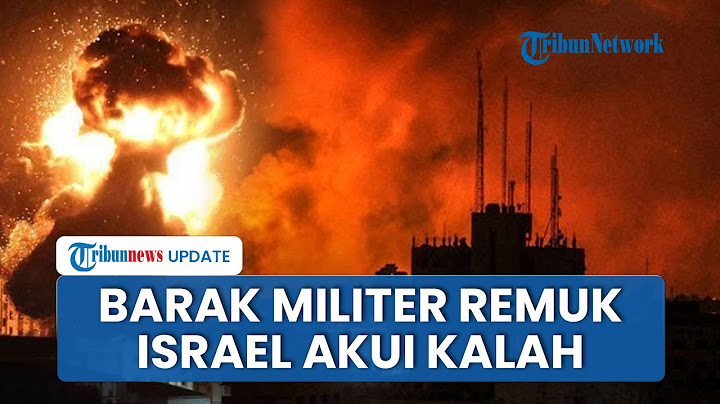 Rangkuman Perang Israel-Hamas: Zionis Akui Kekalahan, Markas Militer Hancur Dibabat Rudal Iran