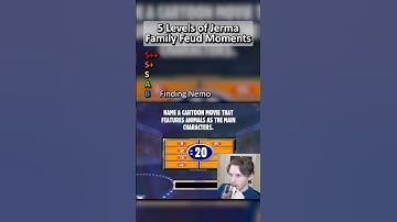 5 Levels of Jerma Family Feud Moments #jerma