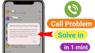 Get the most out of your phone app/Some features require permission to use your microphone